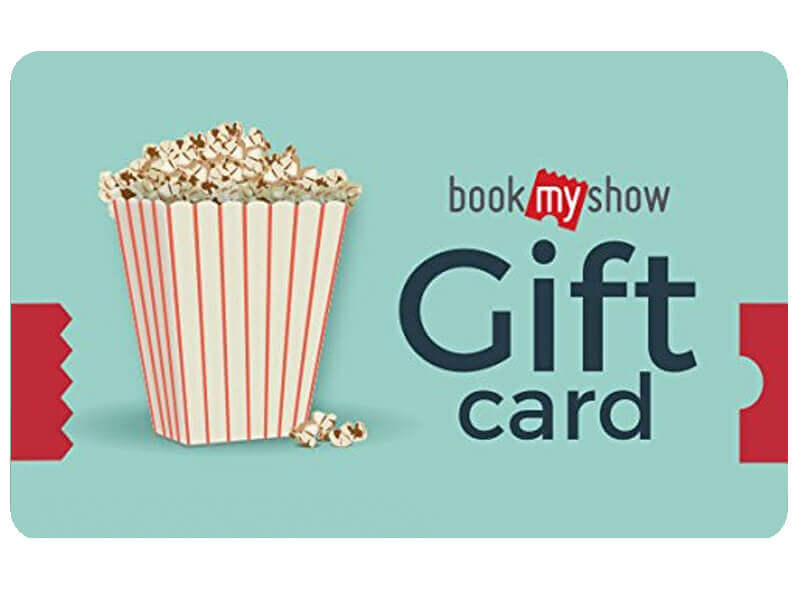 Bookmyshow Gift Card Rs. 500 Onwards