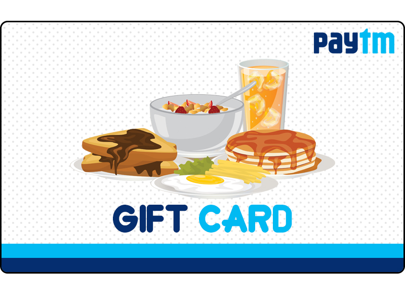 Paytm Gift Cards At Rs. 500 Onwards