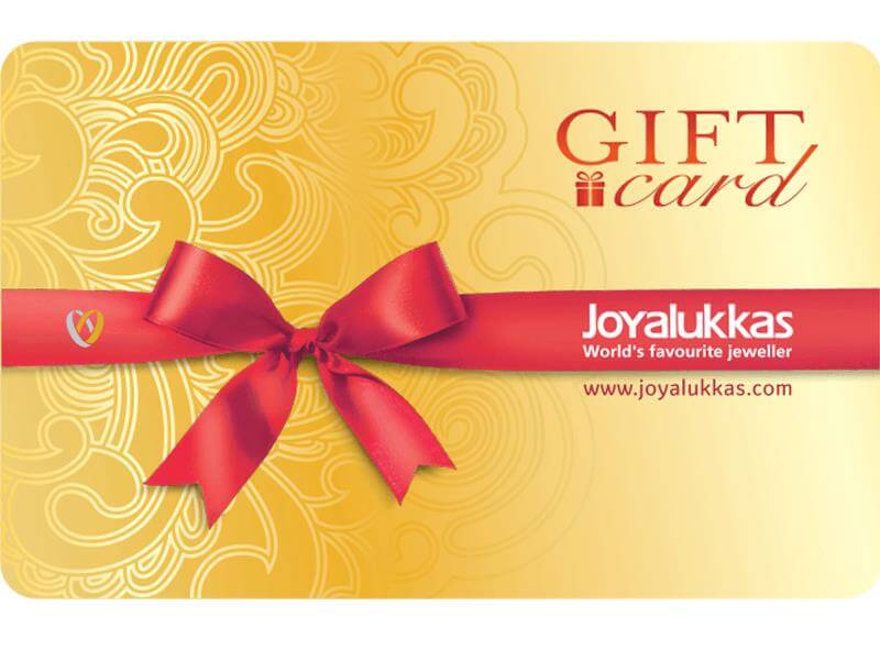 Joyalukkas Gift Cards Rs. 2000 Onwards
